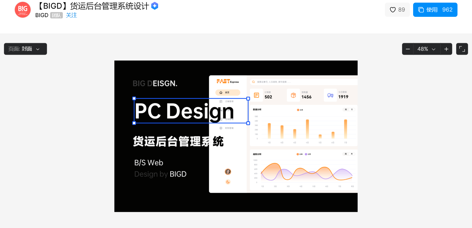 后台设计案例