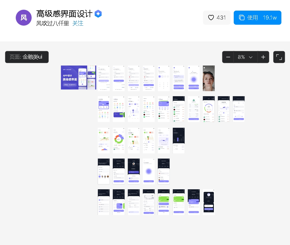 免费UI设计资源分享，这8套可一键复用