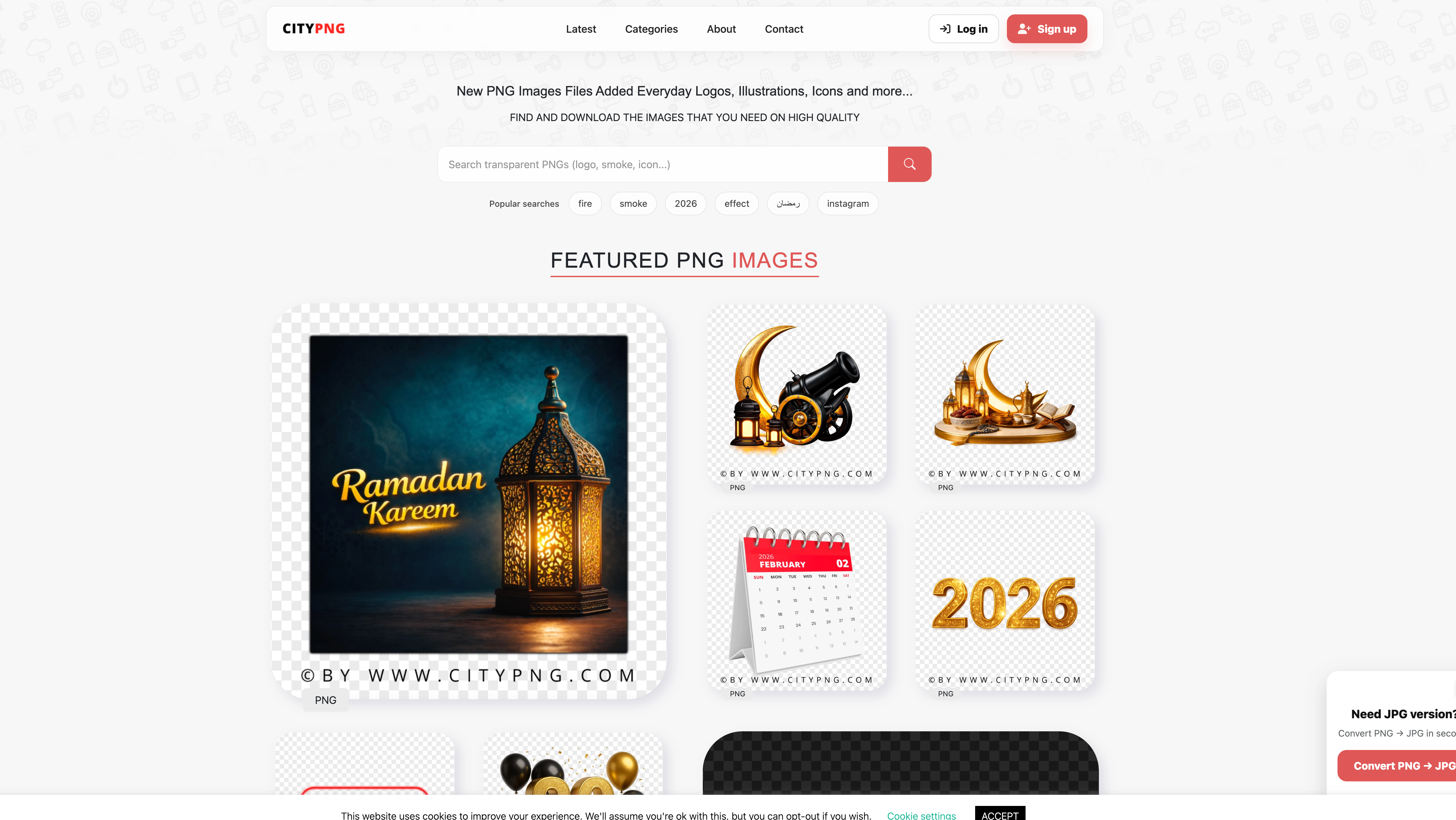 PNG素材网站CITYPNG