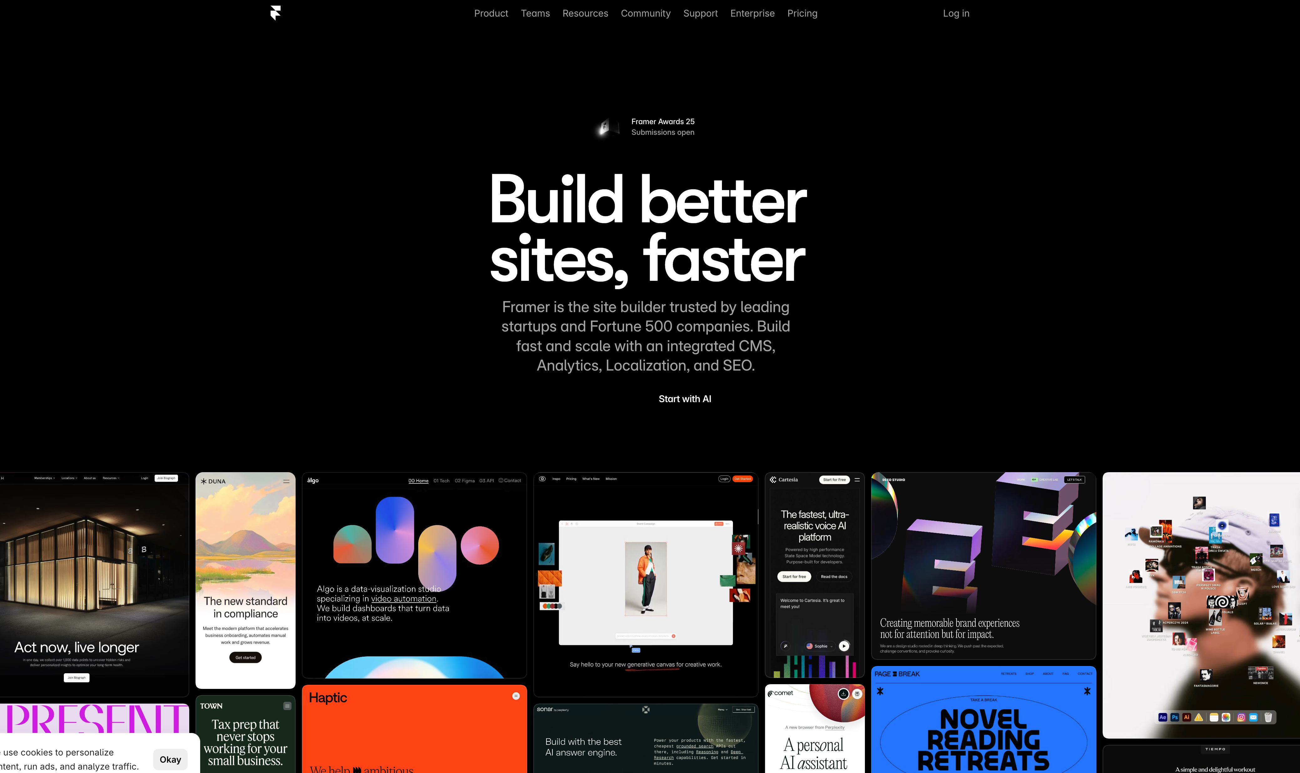 网页界面设计网站Framer