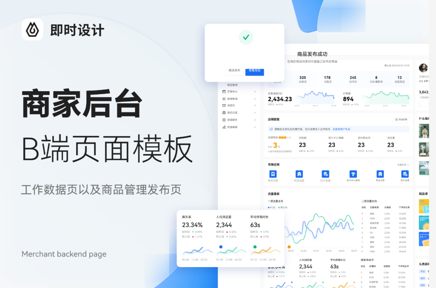 6套 Web 端原型图设计模板,可一键复用!